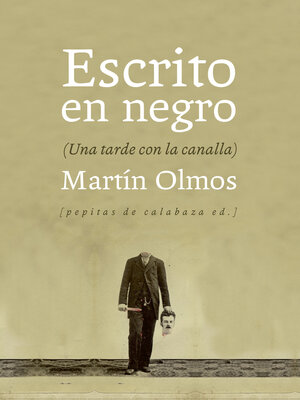 cover image of Escrito en negro